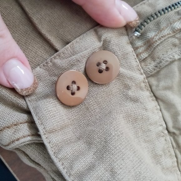 NWT FP One Free People One Penny High-Rise Shorts with Tie Belt and Pockets - Picture 14 of 16